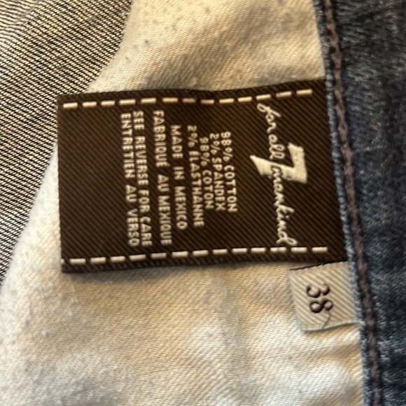 Mean 7 for all man kind size 38 tall - Picture 3 of 6